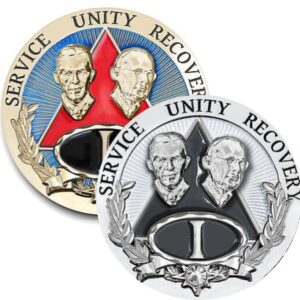 Bill and Bob Triplate Medallion