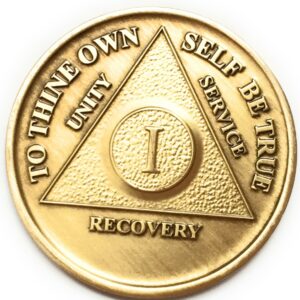Antique Year Medallion