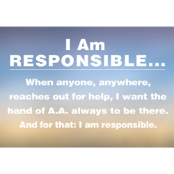 M-9 - RESPONSIBILITY PLACARD