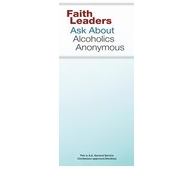 P-25 - FAITH LEADERS ASK ABOUT ALCOHOLICS ANONYMOUS