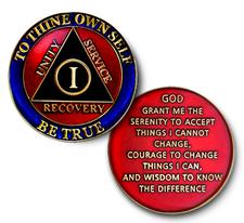 Royal Red/Blue Triplate Medallion