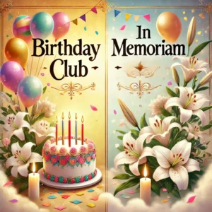 Birthday Club/In Memoriam Contribution